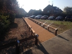 Resin bonded footway for Archer Consultancy - Moulsham High School Chelmsford