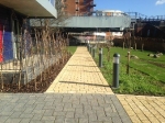 Harvest Priora Block Paving to Canal Footpath at Alperton Gateway