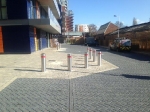 Charcoal Priora Keyblock and Denmont Grey Regular Paving at Alperton Gateway