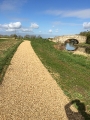STANTON LOW PARK Reconstruction New Paths with Spray Tar & Shingle Finish