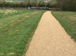 STANTON LOW PARK Reconstruction New paths with Spray Tar & shingle Finish (3)