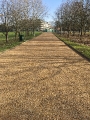 Uxbribge Spray Tar & Chip Footpaths to Sir Winston Churchills Bunker